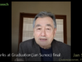 Remarks at Fine Negotiating Class Graduation(Jan Jung-Min Sunoo)